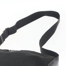 PRADA Shoulder Bag Nylon Black Silver Auth bs32716-8