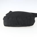 PRADA Shoulder Bag Nylon Black Silver Auth bs32716-9