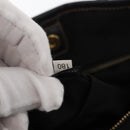 PRADA Tote Bag Nylon Green Gold Auth bs32718-12