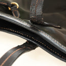 PRADA Tote Bag Nylon Green Gold Auth bs32718-8