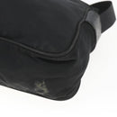 PRADA Shoulder Bag Nylon Black Silver Auth bs32720-8