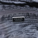 PRADA Shoulder Bag Nylon Black Silver Auth bs32720-20