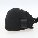 PRADA Shoulder Bag Nylon Black Silver Auth bs32720-4