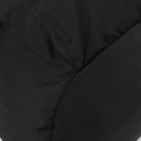 PRADA Backpack Nylon Black Silver Auth bs32721