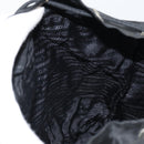 PRADA Backpack Nylon Black Silver Auth bs32721-25