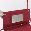 PRADA Shoulder Bag Safiano leather Pink Gold Auth bs32722-16