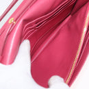 PRADA Shoulder Bag Safiano leather Pink Gold Auth bs32722-19