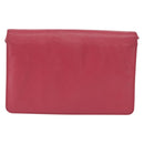 PRADA Shoulder Bag Safiano leather Pink Gold Auth bs32722-3