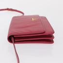 PRADA Shoulder Bag Safiano leather Pink Gold Auth bs32722-5