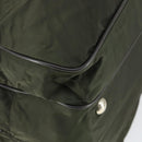 PRADA Boston Bag Nylon Green Silver Auth bs32723-19