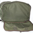 PRADA Boston Bag Nylon Green Silver Auth bs32723-11