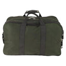 PRADA Boston Bag Nylon Green Silver Auth bs32723-2