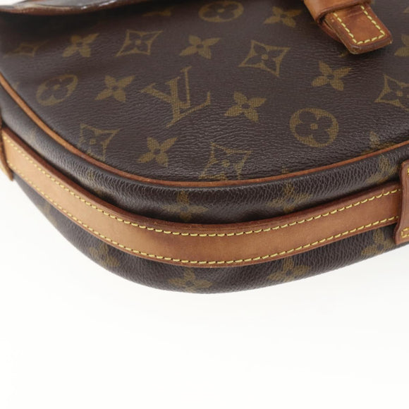 LOUIS VUITTON Monogram Jeune Fille GM Shoulder Bag M51225 LV Auth bs32725
