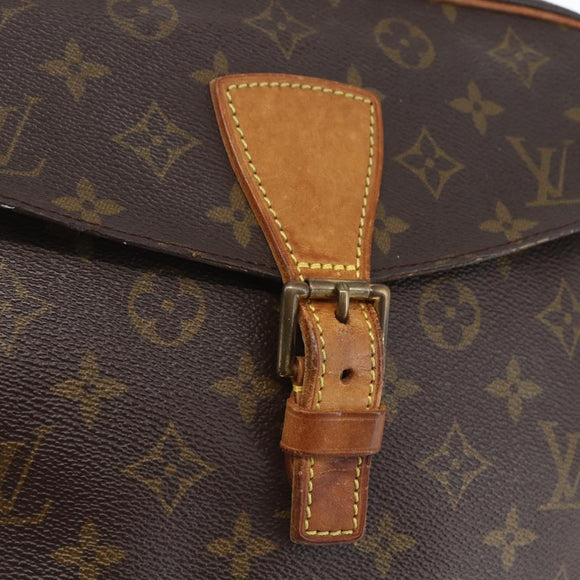 LOUIS VUITTON Monogram Jeune Fille GM Shoulder Bag M51225 LV Auth bs32725