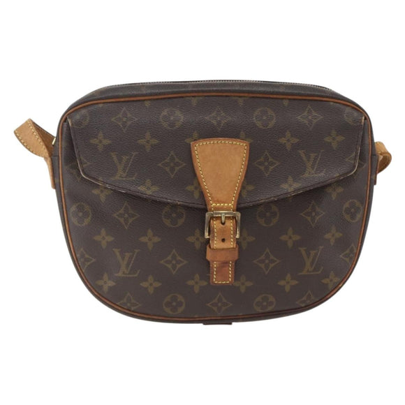 LOUIS VUITTON Monogram Jeune Fille GM Shoulder Bag M51225 LV Auth bs32725