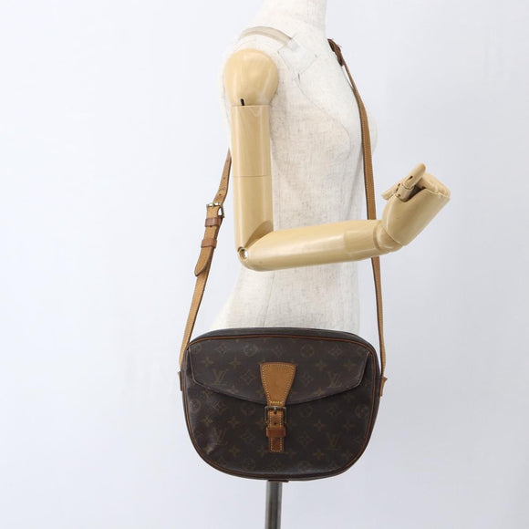 LOUIS VUITTON Monogram Jeune Fille GM Shoulder Bag M51225 LV Auth bs32725