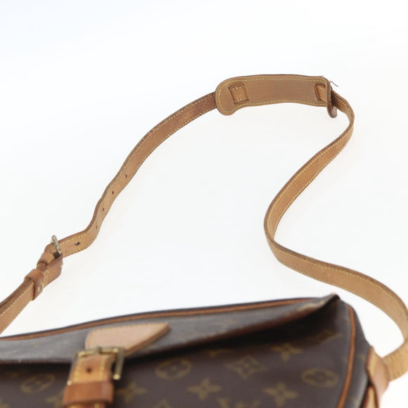LOUIS VUITTON Monogram Jeune Fille GM Shoulder Bag M51225 LV Auth bs32725