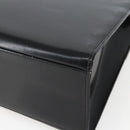 VALENTINO Hand Bag Leather Black Gold Auth bs32730-15