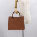 GUCCI Bamboo Hand Bag Leather Brown Gold 002 0260 2615 Auth bs32733-21