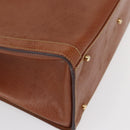 GUCCI Bamboo Hand Bag Leather Brown Gold 002 0260 2615 Auth bs32734-10