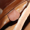 GUCCI Bamboo Hand Bag Leather Brown Gold 002 0260 2615 Auth bs32734-14