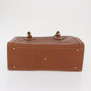 GUCCI Bamboo Hand Bag Leather Brown Gold 002 0260 2615 Auth bs32734-9