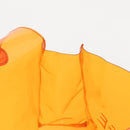 HERMES Vinyl Kelly Hand Bag Vinyl Orange Auth bs32736-17