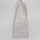 HERMES Vinyl Kelly Hand Bag Vinyl Clear Auth bs32737-5