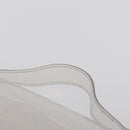 HERMES Vinyl Kelly Hand Bag Vinyl Clear Auth bs32737-8