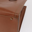 GUCCI Bamboo Tote Bag Leather Brown Gold 002 2853 0260 0 Auth bs32738-14