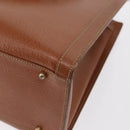 GUCCI Bamboo Tote Bag Leather Brown Gold 002 2853 0260 0 Auth bs32738-16