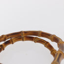 GUCCI Bamboo Tote Bag Leather Brown Gold 002 2853 0260 0 Auth bs32738-8