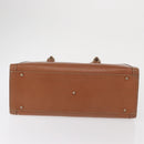 GUCCI Bamboo Tote Bag Leather Brown Gold 002 2853 0260 0 Auth bs32738-5