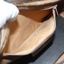 GUCCI GG Supreme Web Sherry Line Bag PVC Beige Gold 89 02 032 Auth bs32739-22