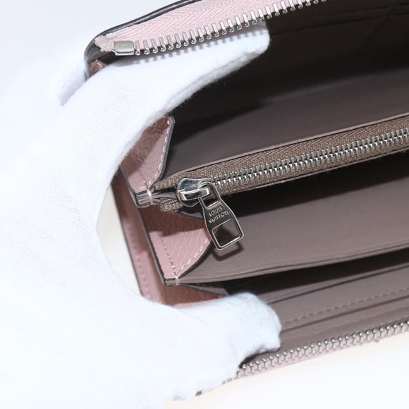 LOUIS VUITTON Portefeuille Comet Wallet Taurillon Leather M63103 Auth bs32740