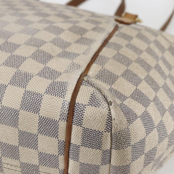 LOUIS VUITTON Damier Azur Totally PM Tote Bag N41280 LV Auth bs32741