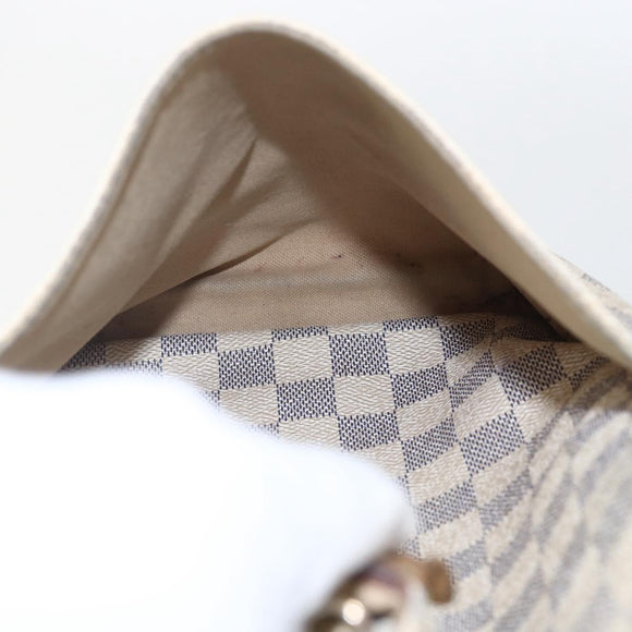 LOUIS VUITTON Damier Azur Totally PM Tote Bag N41280 LV Auth bs32741