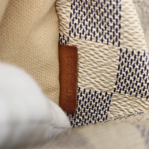 LOUIS VUITTON Damier Azur Totally PM Tote Bag N41280 LV Auth bs32741