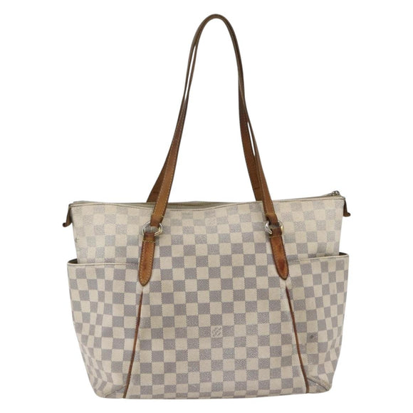 LOUIS VUITTON Damier Azur Totally PM Tote Bag N41280 LV Auth bs32741