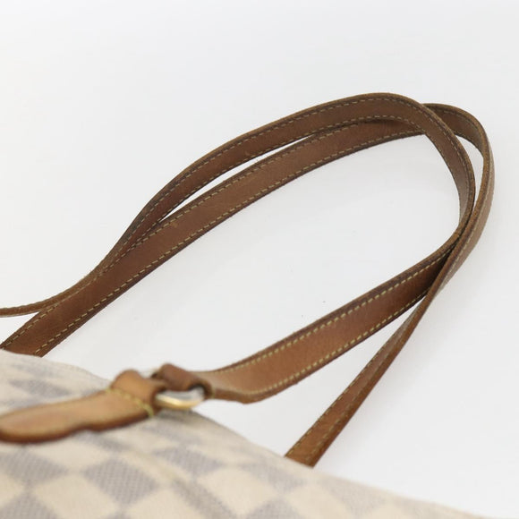 LOUIS VUITTON Damier Azur Totally PM Tote Bag N41280 LV Auth bs32741