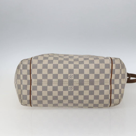 LOUIS VUITTON Damier Azur Totally PM Tote Bag N41280 LV Auth bs32741