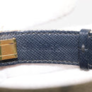 LOUIS VUITTON Monogram Mini Goodluck Bracelet Blue M64540 LV Auth bs32743-10