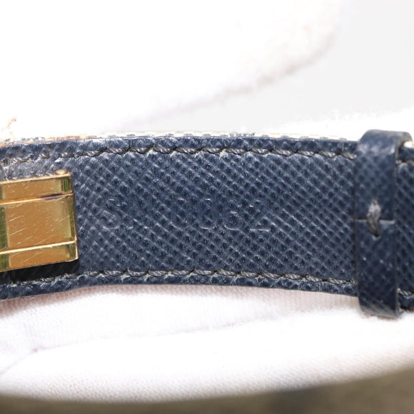 LOUIS VUITTON Monogram Mini Goodluck Bracelet Blue M64540 LV Auth bs32743