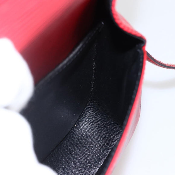 LOUIS VUITTON Epi Saint Cloud PM Umhängetasche Rot M52217 LV Auth bs32747