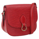 LOUIS VUITTON Epi Saint Cloud PM Umhängetasche Rot M52217 LV Auth bs32747-1