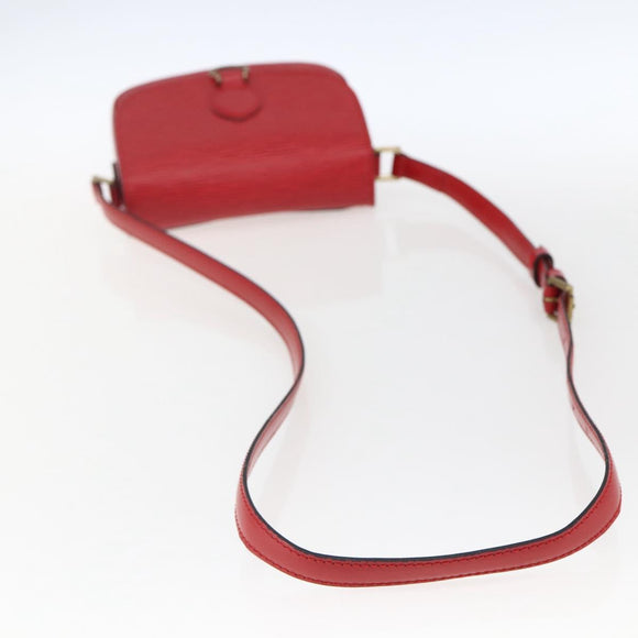 LOUIS VUITTON Epi Saint Cloud PM Umhängetasche Rot M52217 LV Auth bs32747