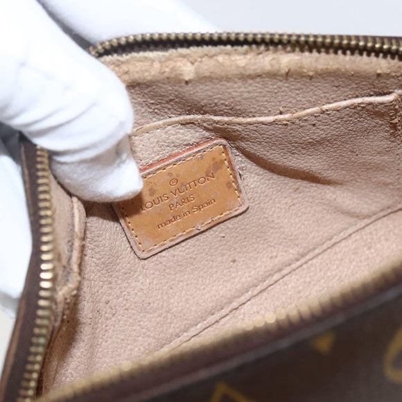 LOUIS VUITTON Monogram Pochette Cosmetic PM Cosmetic Pouch M47515 Auth bs32748