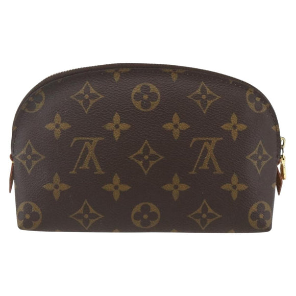 LOUIS VUITTON Monogram Pochette Cosmetic PM Cosmetic Pouch M47515 Auth bs32748