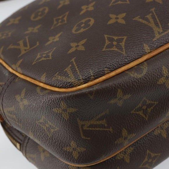 LOUIS VUITTON Monogram Reporter PM Shoulder Bag M45254 LV Auth bs32756
