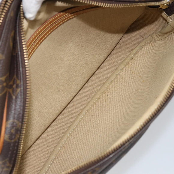 LOUIS VUITTON Monogram Reporter PM Shoulder Bag M45254 LV Auth bs32756